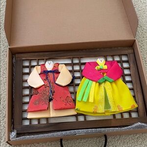 Korean Hanbok Miniature Set - Home Decor